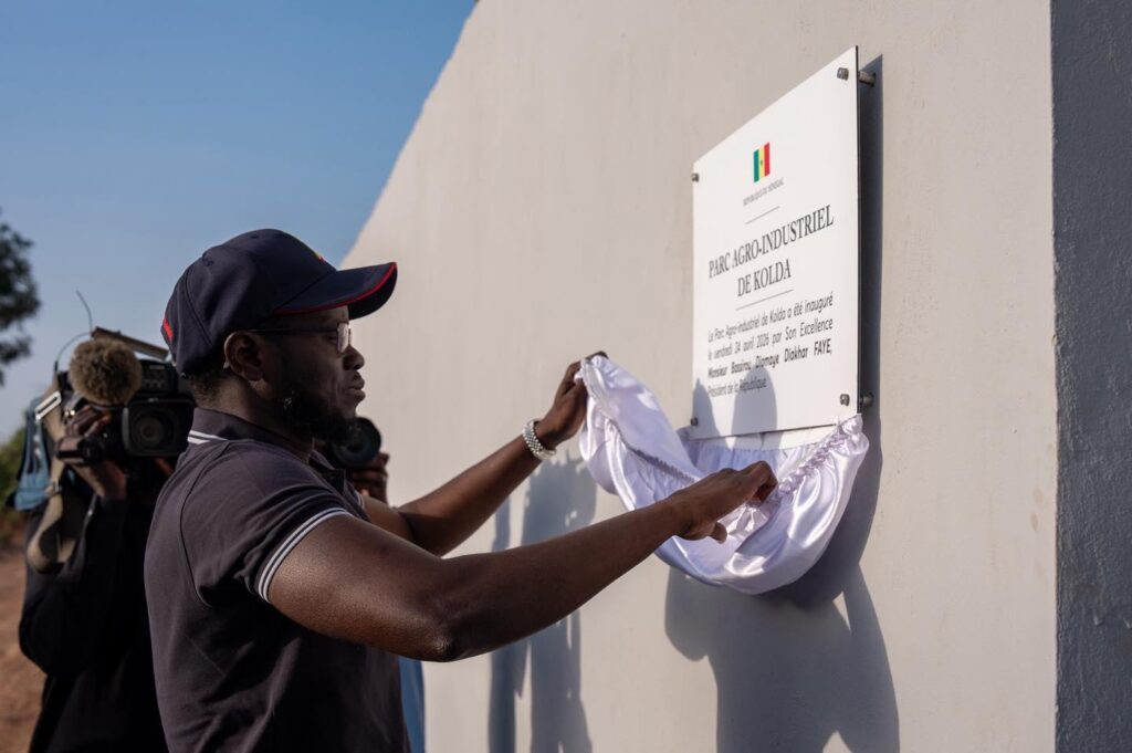 Inauguration du Parc agro-industriel de Kolda avec le Président de la République, Bassirou Diomaye Faye