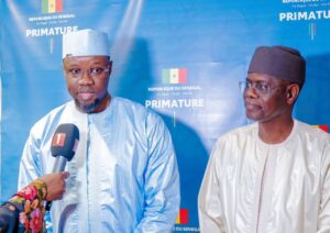 PRIMATURE : Passation de service effective entre Ousmane Sonko et Ahmadou Al Aminou Lô