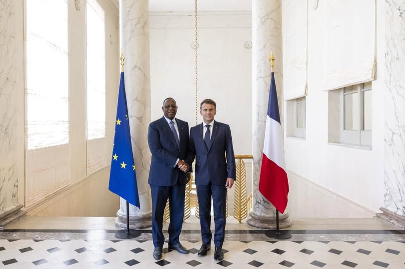 Diplomatie : Macky Sall reçu à l’Élysée par Emmanuel Macron autour de la réforme de l’ONU
